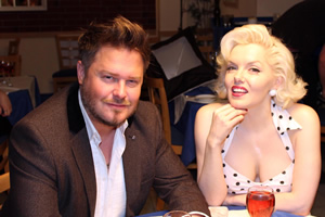 Lookalikes. Image shows from L to R: David Beckham (Andy Harmer), Marilyn Monroe (Suzie Kennedy). Copyright: Knickerbockerglory