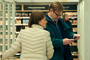 Marriage. Image shows from L to R: Emma (Nicola Walker), Ian (Sean Bean)