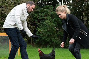 Meet The Richardsons. Image shows from L to R: Jon (Jon Richardson), Lucy (Lucy Beaumont)