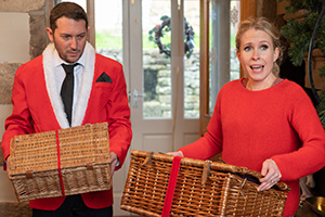 Meet The Richardsons. Image shows from L to R: Jon (Jon Richardson), Lucy (Lucy Beaumont)