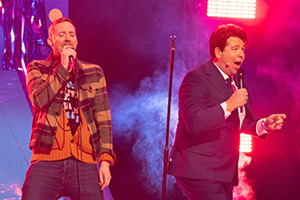 Michael McIntyre's Big Show. Image shows left to right: Ricky Wilson, Michael McIntyre