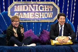 Michael McIntyre's Big Show. Image shows left to right: Josh Widdicombe, Michael McIntyre