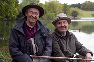 Mortimer & Whitehouse: Gone Fishing. Image shows from L to R: Paul Whitehouse, Bob Mortimer. Copyright: Owl Power