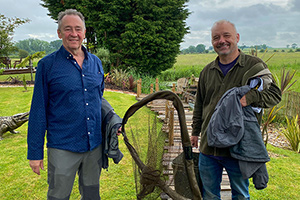 Mortimer & Whitehouse: Gone Fishing. Image shows from L to R: Paul Whitehouse, Bob Mortimer. Copyright: Owl Power