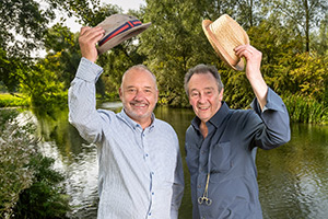 Mortimer & Whitehouse: Gone Fishing. Image shows left to right: Bob Mortimer, Paul Whitehouse