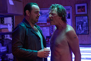 Mr. Bigstuff. Image shows left to right: Lee (Danny Dyer), Steve (Geoff Bell)