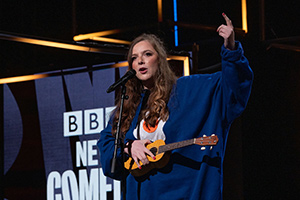 BBC New Comedy Awards. Anna Thomas. Credit: Phil McIntyre Entertainment