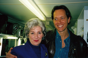 Our Friend Victoria. Image shows from L to R: Victoria Wood, Richard E. Grant. Copyright: Phil McIntyre Entertainment