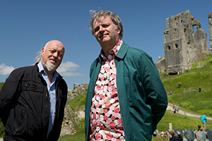 Perfect Pub Walks With Bill Bailey. Image shows left to right: Bill Bailey, Paul Merton