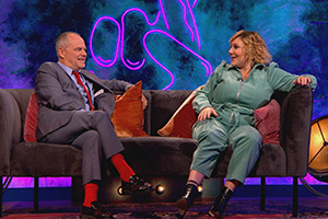 The Ranganation. Image shows left to right: Jack Dee, Sophie Willan