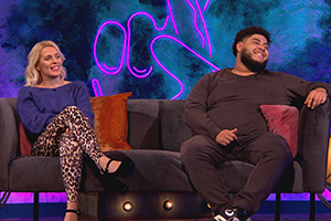 The Ranganation. Image shows left to right: Sara Pascoe, Big Zuu