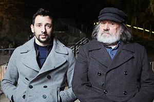 Ricky & Ralf's Very Northern Road Trip. Image shows from L to R: Ralf Little, Ricky Tomlinson. Copyright: North One Television