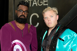 Rob And Romesh Vs. Image shows from L to R: Romesh Ranganathan, Rob Beckett. Copyright: CPL Productions