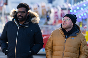 Rob And Romesh Vs. Image shows from L to R: Romesh Ranganathan, Rob Beckett