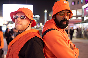 Rob And Romesh Vs. Image shows left to right: Rob Beckett, Romesh Ranganathan