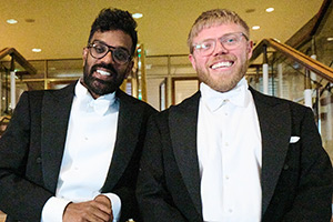 Rob And Romesh Vs. Image shows left to right: Romesh Ranganathan, Rob Beckett