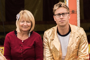 Russell Howard & Mum. Image shows from L to R: Ninette Howard, Russell Howard