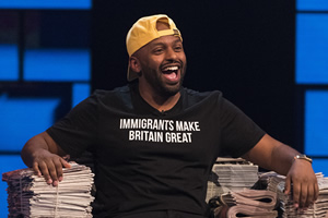 The Russell Howard Hour. Magid Magid. Copyright: Avalon Television