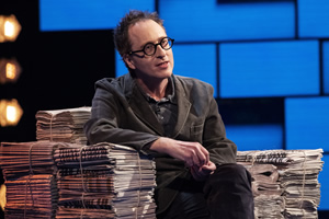 The Russell Howard Hour. Jon Ronson. Copyright: Avalon Television