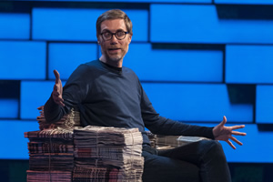 The Russell Howard Hour. Stephen Merchant. Copyright: Avalon Television