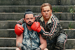 The Scotts. Image shows left to right: Darren Lee (Lee Greig), Vincent Scott (Robert Florence)