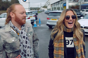 Shopping With Keith Lemon. Image shows from L to R: Leigh Francis, Caroline Flack