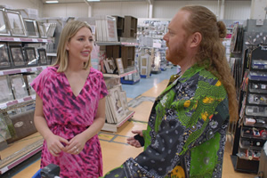 Shopping With Keith Lemon. Image shows from L to R: Katherine Ryan, Leigh Francis