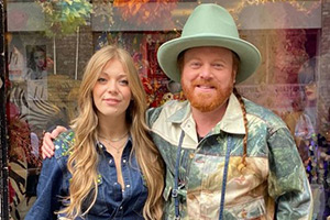 Shopping With Keith Lemon. Image shows left to right: Becky Hill, Leigh Francis