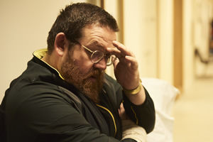 Sick Note. Dr Iain Glennis (Nick Frost). Copyright: King Bert Productions