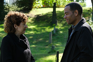 Significant Other. Image shows left to right: Anna (Katherine Parkinson), Damien (Ben Bailey Smith)