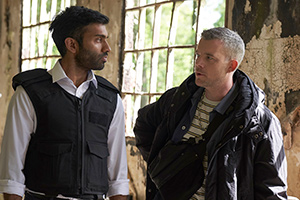 Starstruck. Image shows from L to R: Tom (Nikesh Patel), Dave (Russell Tovey)