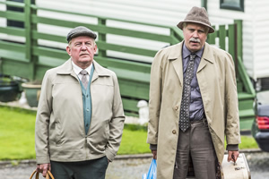 Still Game. Image shows from L to R: Jack Jarvis (Ford Kiernan), Victor McDade (Greg Hemphill)