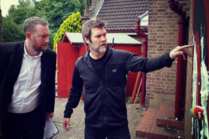 Taskmaster. Image shows from L to R: Alex Horne, Rhod Gilbert. Copyright: Avalon Television