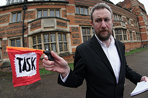 Taskmaster. Alex Horne. Copyright: Avalon Television