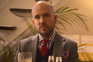 The Comedy Bus. Tom Allen. Copyright: Spelthorne Community Television