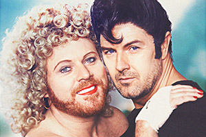 The Keith & Paddy Picture Show. Image shows from L to R: Sandy (Leigh Francis), Danny (Paddy McGuinness). Copyright: Talkback