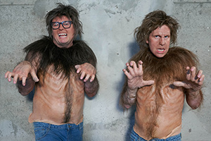 There's Something About Movies. Image shows from L to R: Alan Carr, Josh Widdicombe