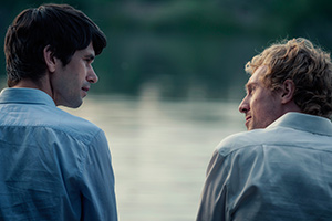 This Is Going To Hurt. Image shows from L to R: Adam (Ben Whishaw), Harry (Rory Fleck Byrne)