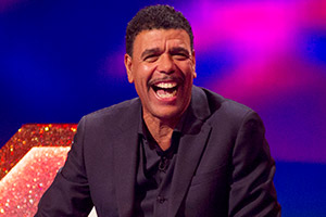 Through The Keyhole. Chris Kamara. Copyright: Talkback