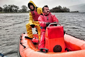 The Unexplainers. Image shows from L to R: John Rutledge, Mike Bubbins. Copyright: Zipline Creative