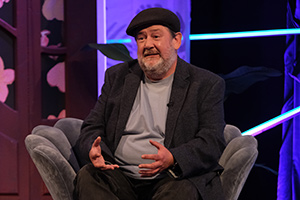 Mel Giedroyc: Unforgivable. Johnny Vegas