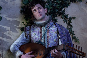 Upstart Crow. Florian (Kieran Hodgson). Copyright: BBC