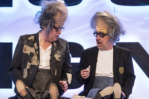 Vic & Bob's Big Night Out. Image shows from L to R: Vic Reeves, Bob Mortimer. Copyright: BBC