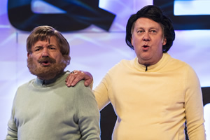 Vic & Bob's Big Night Out. Image shows from L to R: Bob Mortimer, Vic Reeves. Copyright: BBC