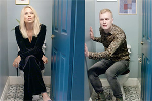 V.I.Pees. Image shows left to right: Kimberly Wyatt, Josh Jones