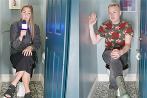 V.I.Pees. Image shows left to right: Mary Earps, Josh Jones