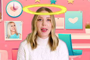 Virtually Everything. Katherine Ryan. Copyright: Comic Relief