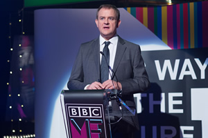 W1A. Ian Fletcher (Hugh Bonneville). Copyright: BBC