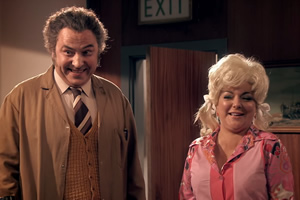 Walliams & Friend. Image shows from L to R: David Walliams, Sheridan Smith. Copyright: King Bert Productions