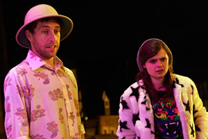 Wasted. Image shows from L to R: Kent (Dylan Edwards), Alison (Gwyneth Keyworth). Copyright: Angel Eye Media